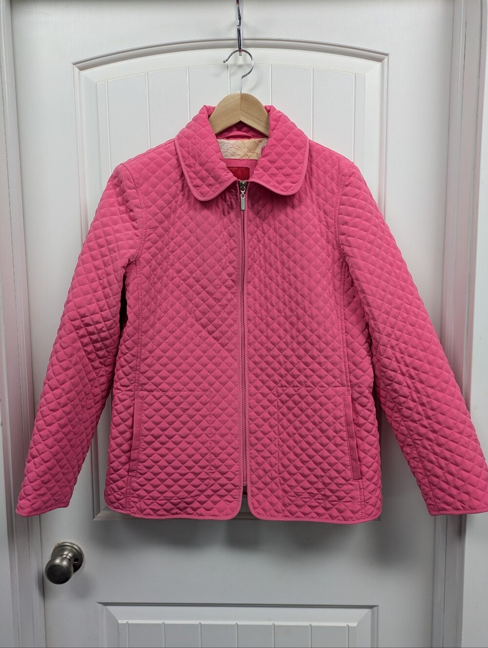 Esprit Pink Quilted Jacket